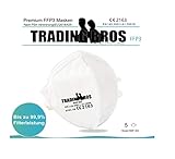 5X Premium FFP3 Maske Atemschutzmaske Mundschutz schneller Versand aus Deutschland Trading Bros