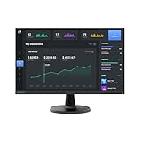 Lenovo D24-40 Monitor, 60,5 cm (23 Zoll) FHD-Display, Neigungsständer, HDMI- und VGA-Ports, 75 Hz Bildwiederholrate, AMD FreeSync, 250 Nits, Raven Black