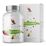 Carnium Botanicals Premium Shape - Garcinia Cambogia, Grüner Kaffee, Konjac Glucomannan, Schwarzer Pfeffer und Vitamine - Vegan und Glutenfrei - 60 Kapseln