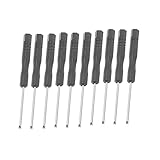 DOITOOL 50 Stück Schraubenzieher set Maschine Schraubendreher einstellbar handwerkzeug handy reparatur mini screwdriver set Handyreparatur Handlich Chrom-Vanadium-legierter Stahl Black