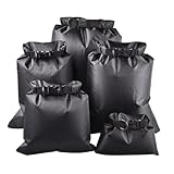 CONGARTENO 5 Stück Teiliges wasserdichte Trockentaschen Multifunktionale Outdoor Packsäcke für Camping Kajak Rafting Bootfahren Robust Wasserabweisend für Wertsachen und Kleidung
