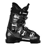 ATOMIC HAWX PRIME W Skischuhe Frauen - Größe 25/25.5 - Alpin-Skischuh in Schwarz - Boots mit 3D Knöchel & Ferse für präzisen Sitz - mittelbreite Skistiefel für Anfänger