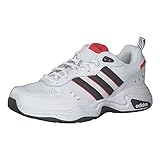 adidas Herren Strutter Shoes, Cloud White / Core Black / Active Red, 47 1/3