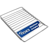 VIOKS Backofen Gitterrost Ausziehbar 390/570x310mm & Herd Grillrost Edelstahl/Ofen Gitterrost für Backofen/Backofen Rost/Backgitter Verstellbar/Backofenrost Ausziehbar/Gitter für Backofen