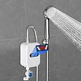 Elektronischer Durchlauferhitzer, Mini Instant Warmwasserbereiter 220V 3500W Mini Warmwasserbereiter mit Durchlauferhitzer Dusche,für Badezimmer Küche