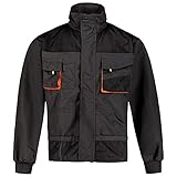 BWOLF Atlas Multifunktionale Arbeitsjacke Männer Arbeitsjacke Herren Arbeitsjacke Bundjacke Strapazierfähig (XL)