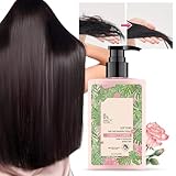Leave-In-Conditioner mit Rosenduft, pflegender Haar-Conditioner mit Hagebuttenduft, reduziert Frizz und stärkt das Haar WVt319 (200ml)