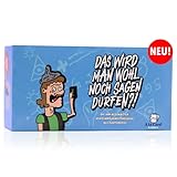À la Card Games Das Wird Man wohl noch Sagen dürfen?! Kartenspiel für Erwachsene | Gesellschaftsspiel für Spieleabende, Silvester, JGA, Geburtstage, WG-Partys