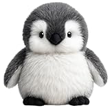 JazRvr Pinguin Kuscheltier, Weiches Stofftier Für Kinder, Süßer Pinguin Plüschtier 20 cm, Babys Und Kinder, Ideal Als Erster Spielbegleiter Und Dekoration