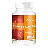 Aminosäuren Komplex - 90 vegane Tabletten – Tri-Amino Komplex L-Arginin, Ornithin, Lysin - ohne Magnesiumstearat