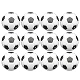 Tongyanji 12 x Tischfußbälle, Ersatzteil, offizielles Tischspiel, Tischfußball, Fußball-Maschinenteil