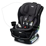 Britax Poplar S Cabrio Autositz 2 in 1 Autositz mit schlankem 43.2 cm Design, ClickTight Technologie, Stone Onyx