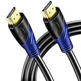 Rommisie 8K HDMI 2.1 Kabel 2m, 8K@60Hz 4K@120Hz Ultra High Speed Kabel Lead 48Gbps, Supports eARC HDR10 HDCP 2.2/2.3, Kompatibel mit all HDMI devices PC/TV/HDTV/Blu-ray