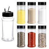FZSECRIU 7 Stück gewürzgläser，gewürzstreuer，gewürz organizer，gewürzbehälter，gewürzdosen，spice jarsgewürzglas