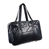 jojofuny Tragbare Pendlertasche, Leder, Laptop-Tragetasche, Laptop-Kuriertasche, japanische JK-Tasche, japanische Uniform-Tasche, Business-Tasche, Herren-Aktentasche, Büchertasche für Herren, PU,