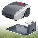 Mähroboter, Automatischer Rasenmäher mit Begrenzungskabel, APP-Steuerung Gartenroboter Rasenmäher für 1500m² Rasenfläche, 20-55 mm Schnitthöhe