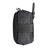 Gürteltasche aus Leder mit Clip, wasserdicht, kompakt, Bauchtasche, Bälle, Tees und Zubehör, leichter Organizer für Golfer