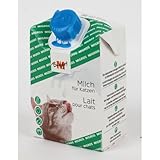 BURI 18x 200ml Katzenmilch Milch für Katzen ohne Zuckerzusatz laktosefrei fettreduziert mit Taurin und Vitaminen Leckerli Leckerlis Katze Milch Snack gut verträglich Vorratspackung 18 Stück = 3,6L