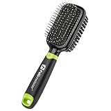 Fellmeister® 2in1 Hundebürste – Sanfte Pflege für Kurz- & Langhaar | Entwirrt, Entfernt lose Haare & Massiert | Perfekt für Hunde & Katzen