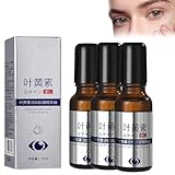 Beautyfeb Lutein Anti-Falten Essenz Öl, Vc Lutein Anti-Falten Essenz Öl, Vitamin C Lutein Augen Essenz Öl, Lutein Rollerball Essenz für alle Hauttypen (3pcs)
