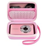 Boobowl Digitalkameratasche für VOXPAN Digitalkamera für Anfänger, 8X Digital Zoom HD Digitalkamera Fotoapparat 21 MP 1080P HD 2,7 Zoll Foto Kompaktkamera, nur kleine Aufbewahrungsbox (Rosa)