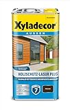 Xyladecor Holzschutz-Lasur Plus, Maximaler Wetterschutz und einfachste Anwendung, Palisander, 4 l