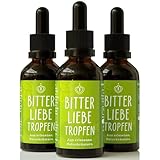BitterLiebe Bittertropfen - Bitterstoffe aus hochwertigen Bitterkräutern - Tropfen mit praktischem Pipettenverschluss - inspiriert durch Hildegard von Bingen - 50ml