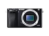 Sony Alpha 6000 Systemkamera (24 Megapixel, 7,6 cm (3') LCD-Display, Exmor APS-C Sensor, Full-HD, High Speed Hybrid AF) schwarz