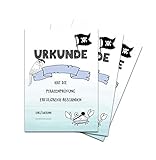 10 Urkunden Schatzsuche DIN A4, Piraten Urkunden Urkundenpapier A4 Urkunden zum Bedrucken, Kindergeburtstag Mitgebsel