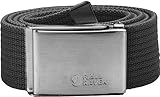 Fjällräven Gürtel Canvas Belt, Grau (Dark Grey 030), Einheitsgröße