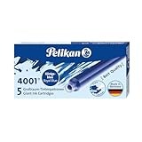 Pelikan Großraum-Tintenpatrone 4001 Tinte Königsblau, 5 Stück