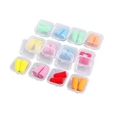 STOBOK 12 Kisten Ohrstöpsel gehörschutzstöpsel snoring snore ohrenstopsel ohrringstecker verschlüsse ohrst�psel ohrklemme Ohrenschutz ear bud gehöhrschutz schlafstöpsel