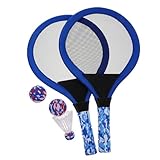 Generisch 1 Satz Spielzeugschläger für Badminton-Set für Badminton Set für Badminton für Badmintonschläger Badmintonball Sportgeräte Plastik Blue