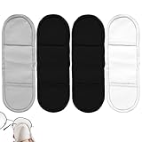 4PCS Brillenputztücher, 16 x 5cm Brillentücher, Brillenputztücher Mikrofaser, Hochwertig Brillenputztuch für Kamera, Wederverwendbare Putztücher, für Brillenreinigung, Brillenputztuch