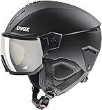 Uvex Unisex, Skihelm, Black Mat, 56-58 Cm