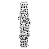 ULTECHNOVO Elastisches Bedrucktes Uhrenarmband aus Bequemes und Flexibles Ersatzband für Smartwatch und Armbanduhr Modisches Unisex Handgelenkband für Verschiedene Anlässe