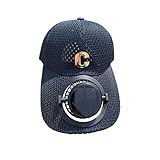 Baseball Cap Mit Solarventilator | 3-Stufen Mesh Hut Mit Lüftern - Outdoor Ausrüstung Für Garten Reisen Aktivitäten Golf Angeln Camping Sport Bootfahren