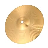 UPKOCH Crash Ride Hi Hat Becken Für Schlagzeug Brass Cymbal Für Anfänger Und Spieler Perkussionsinstrument