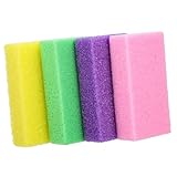 DEARMAMY 12 Stück Teiliges Fuß Fußstein Hornhautentferner Gelb Grün Ergonomisch Weicher Dead Skin Remover Callus Scrubber Fußpflege Werkzeug