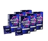 Durex Perfect Glide Kondome – Mit viel Silikongleitgel für besonders lange Gleitfähigkeit & ein sicheres Gefühl – 60er Pack (6 x 10 Stück)