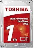 Toshiba P300 1 TB Interne Festplatte (8,9 cm (3,5 Zoll), SATA) schwarz