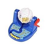 WESIEVYA 1 Stück Bingo Spiel Kinderspielzeug Interaktive Eltern Kind Spiele Bingo Karten Bingo Ausrüstung Desktop Bingo Spielzeug Puzzle Spielzeug Lernspielzeug Für Kinder Mini