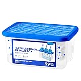 Luftreiniger - 350 Milliliter Staubauffangbehälter | Geruchsabsorber | für Keller Garagen Babyzimmer Schränke Kinderzimmer Studentenwohnheime Hotels