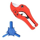 LNGJIN Rohrschneider,Multi Kalibrierer und Rohrschere,Verbundrohr-Set,Pvc Rohrschere,Rohrschere max Ø 42 mm,Multi Kalibrierer für Kunststoff und Alu Verbundrohr 16,20,25 mm