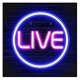 LED-Neonlicht Stimmungsvolle, beruhigende Lampenbuchstaben, leuchtende Neonreklame, Wanddekoration für Schlafzimmer und Spielzimmer Party Neon(2)