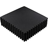 bonsport Zeltboden 12 Platten 38,5x38,5cm - Camping Zelt Isolierung - Outdoor Teppich Camping Campingteppich Vorzeltteppich