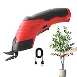 Elektrischer Stoffschneider - Akku-Schere für Karton, Ergonomische wiederaufladbare USB-Schere | Schnurlose Tragbares Teppichschneider-Werkzeug, kleine Handschere für Teppich, Filz, Leder