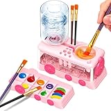 Lustiger pädagogischer Pinselreiniger mit automatischem Wasser-Recycling, um Künstler zu inspirieren