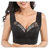Comfit-BH, Comfit-Original – bequemer und stützender Push-up-BH, Haltungs-BHS für Damen, Bügel-BH mit Floraler Spitze in Übergröße Schlaf BH Klassische Top für Alltag Damen