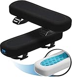 Everlasting Comfort Armlehnen Polster – Bürostuhl Armlehnenkissen – Armkissen für Schreibtischstuhl, Gaming Stuhl, Campingstuhl (2er Set)